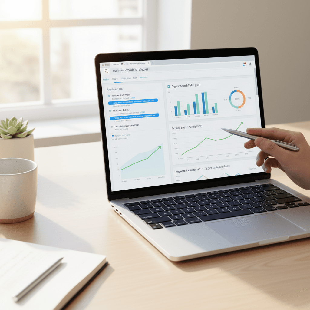 SEO analytics and search ranking optimization