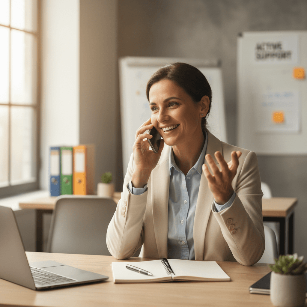 Responsive customer support communication